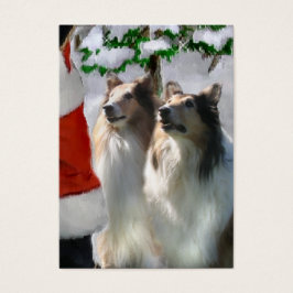 Regalos de Navidades de Sable Rough Collie