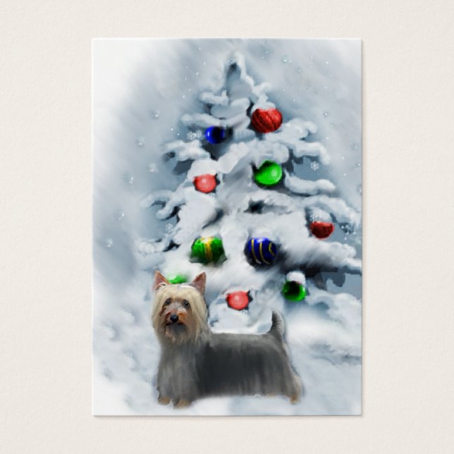 Regalos de Navidades de Silky Terrier (Frente)