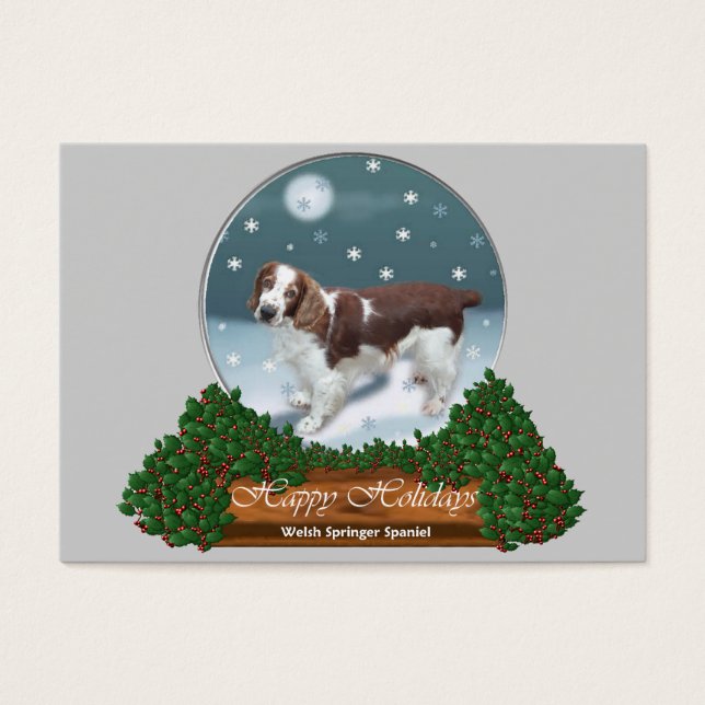 Regalos de Navidades españoles de Welsh Springer (Frente)