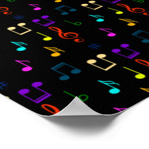 Regalos de notas musicales para músicos Arte de no
