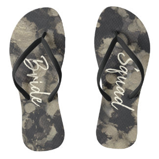 Regalos de novias Sandalias Sombras de Golds y Neg