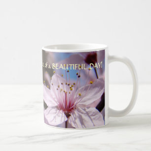 Regalos de oficina FLOR DE CEREZO Taza de café Día