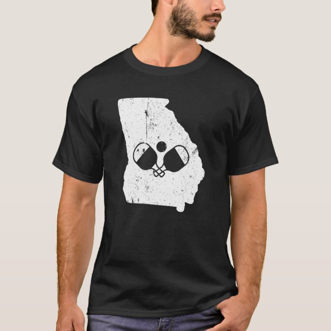 Regalos de Pickleball de la camisa de Georgia (Anverso)