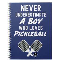 Regalos de Pickleball para Niños Cuaderno de Depor