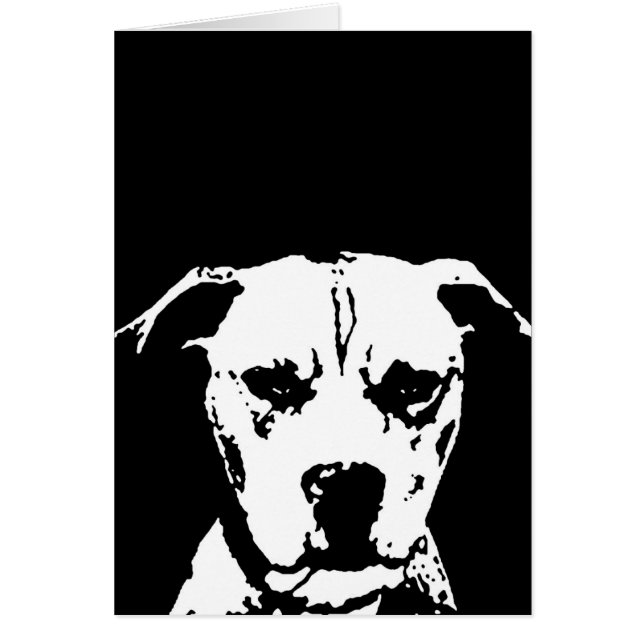 Regalos de Pitbull - tarjeta (Frente)
