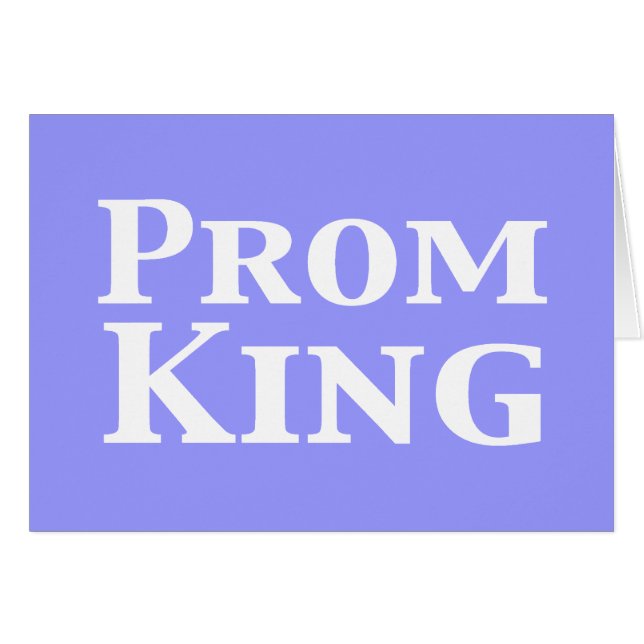Regalos de Prom King (Anverso (Horizontal))