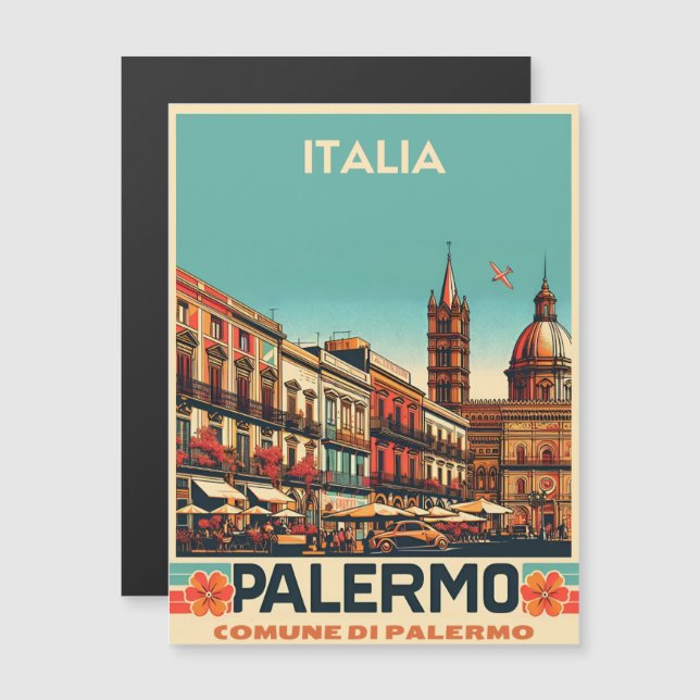 Regalos de recuerdo de Palermo sicily italiano (Anverso/Reverso)