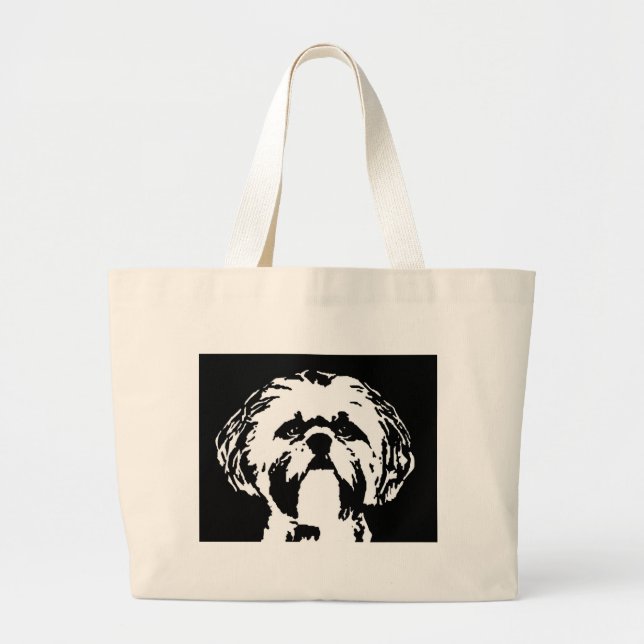 Regalos de Shih Tzu - bolso (Frente)