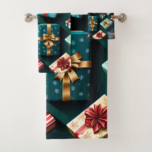 Regalos de vacaciones Ajuste elegante Rojo azul do (In situ)