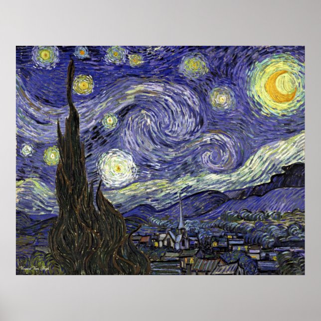 REGALOS DE VINCEENT VAN GOGH IMPRESIONES EN LIENZO (Frente)
