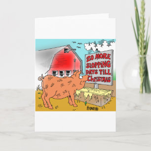 REGALOS DEL CERDO/DEL DIBUJO ANIMADO DEL NAVIDAD