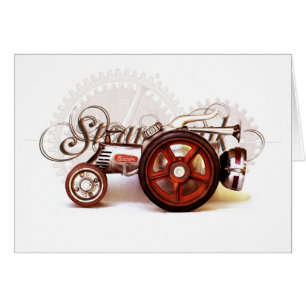 Regalos del destino del tractor de Steampunk