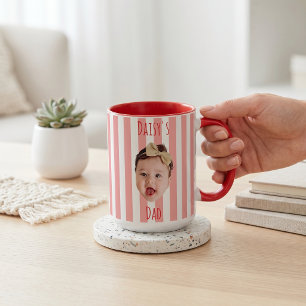 Regalos del Día del Padre para Papá Taza Cara de B
