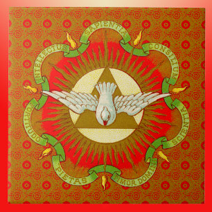 Regalos del Espíritu Santo (BK 026) baldosa cerámi