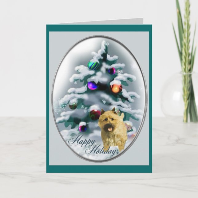 Regalos del navidad de Terrier de mojón (Anverso)