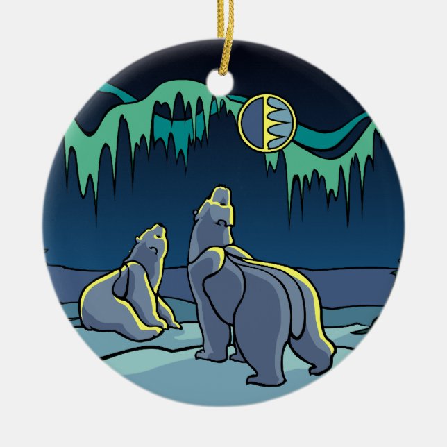 Regalos del oso del recuerdo del oso del ornamento (Frente)