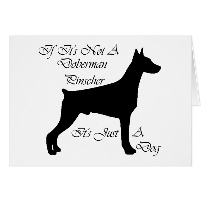 Regalos del Pinscher del Doberman (Anverso (Horizontal))