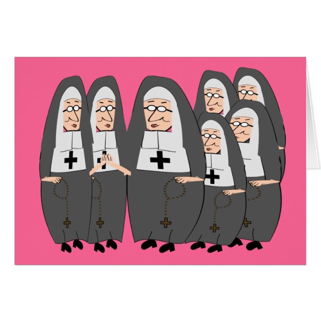 Regalos divertidos de las "monjas gordas" para (Anverso (Horizontal))