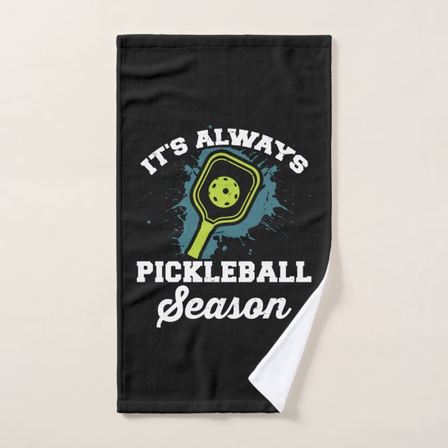 Regalos divertidos de pickleball (Toalla de mano)