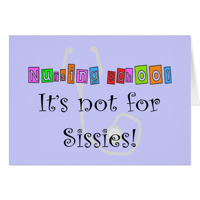 Regalos divertidos del estudiante de la enfermería (Anverso (Horizontal))