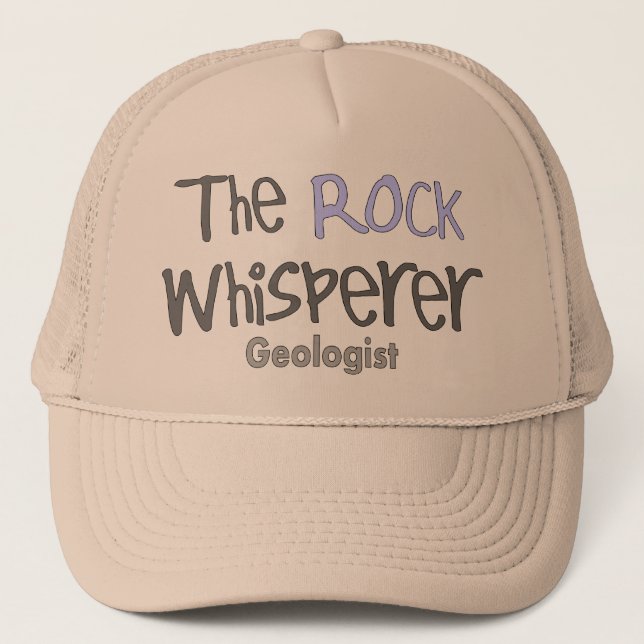 Regalos divertidos del geólogo gorra "del (Anverso)