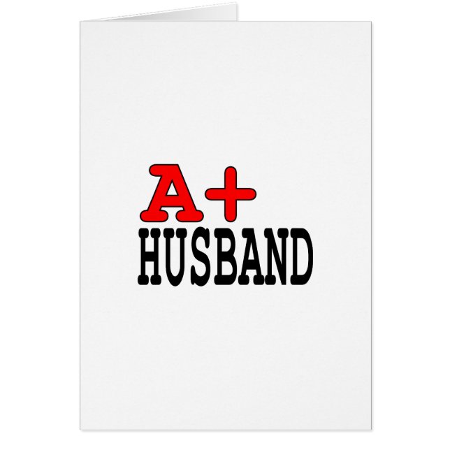 Regalos divertidos para los maridos: A+ Marido (Frente)