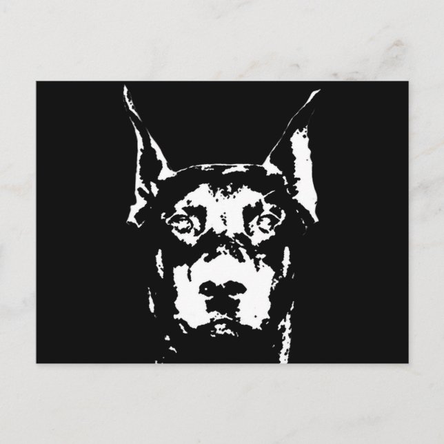 Regalos Doberman - Postal (Anverso)