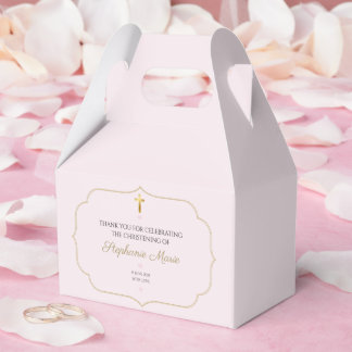 Regalos Elegante caja de regalo para el bautizo de una niñ