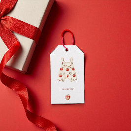Regalos Etiquetas de agradecimiento para baby shower Apple