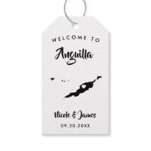 Etiquetas de bienvenida para bolsa de boda en Angu