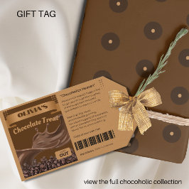 Regalos Etiquetas de chocolate para los amantes del chocol