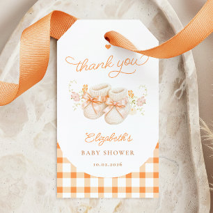 Regalos Etiquetas de Favor para Baby Shower Little Pumpkin