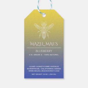 Regalos Etiquetas de miel caseras para personalizados