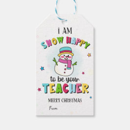 Regalos Etiquetas de Navidad para estudiantes de profesor 