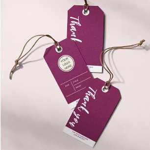 Regalos Etiquetas de precios de ropa para pequeñas empresa