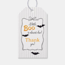 Etiquetas de regalo Baby shower para Little Boo Ha