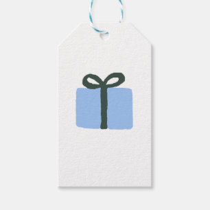 Regalos Etiquetas de regalo clásicas para Navidades de Ilu