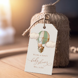 Regalos Etiquetas de regalo de Baby Shower para las nubes