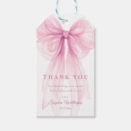 Regalos Etiquetas de regalo de cinta de acuarela para Baby