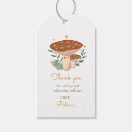 Regalos Etiquetas de regalo de cumpleaños para hongos de W