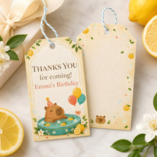 Regalos Etiquetas de regalo de cumpleaños para niños con c