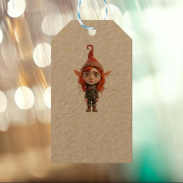 Regalos Etiquetas de regalo de Elf Kraft para los Navidade