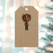 Etiquetas de regalo de Elf Kraft para Navidades ad