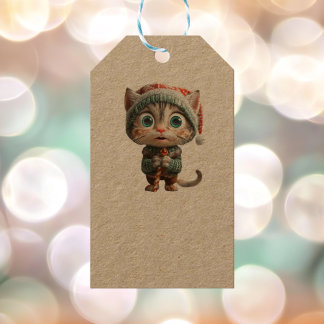 Regalos Etiquetas de regalo de Elf Kraft para Navidades ga