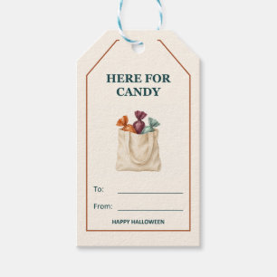 Regalos Etiquetas de regalo de Halloween para compañeros d
