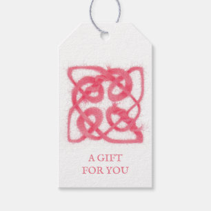 Regalos Etiquetas de regalo de KNOT CELTIC para ROSAS