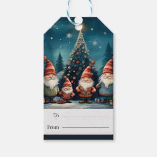 Regalos Etiquetas de regalo de Navidad festivas para regal