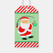 Etiquetas de regalo navideñas para Navidades pesqu