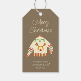 Regalos Etiquetas de regalo navideño personalizadas para s