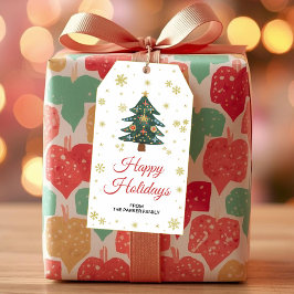 Regalos Etiquetas de regalo para árbol de Navidad | Favor 